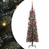 vidaXL Sztuczna choinka z podstawą Zielony 150 cm PVC, plastik i stal