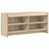 vidaXL Szafka pod telewizor 100 x 33 x 47 cm dąb Sonoma