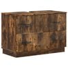 vidaXL Szafka pod umywalkę HOORN Dąb wędzony 82 x 41 x 56 cm