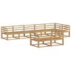 vidaXL Zestaw sof na zewnątrz 8 pcs Biały 404 x 166,5 x 73 cm