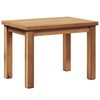 vidaXL Stolik kawowy Brązowy 50 x 35 x 36 cm Lite drewno teakowe