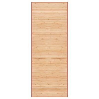 vidaXL Mata bambusowa na podłogę, 80 x 200 cm, brązowa