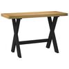 vidaXL Biurko, NOAIN, 120x50x75 cm, lite drewno sosnowe