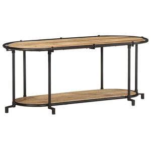 vidaXL Szafka pod TV, 100x42x40 cm, lite surowe drewno mango