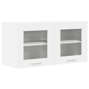 vidaXL Szafka wisząca Biały 80 x 31 x 40 cm Drewno inżynieryjne
