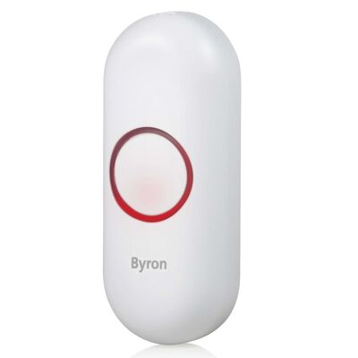 Byron Bezprzewodowy dzwonek do drzwi, biały
