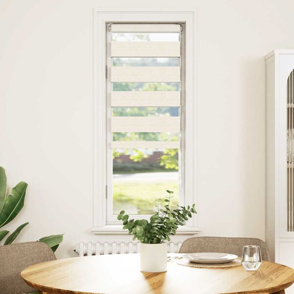 vidaXL Roleta zebra, 45x100 cm, szerokość tkaniny 40,9 cm, poliester