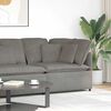 vidaXL Modułowy Narożnik Sofa z Poduszkami Jasnoszary 100 cm