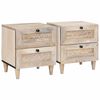 vidaXL Szafka Nocna 2 szt. Biały 40 x 33 x 46 cm Drewno inżynieryjne