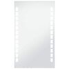 vidaXL Ścienne lustro łazienkowe z LED, 60 x 100 cm