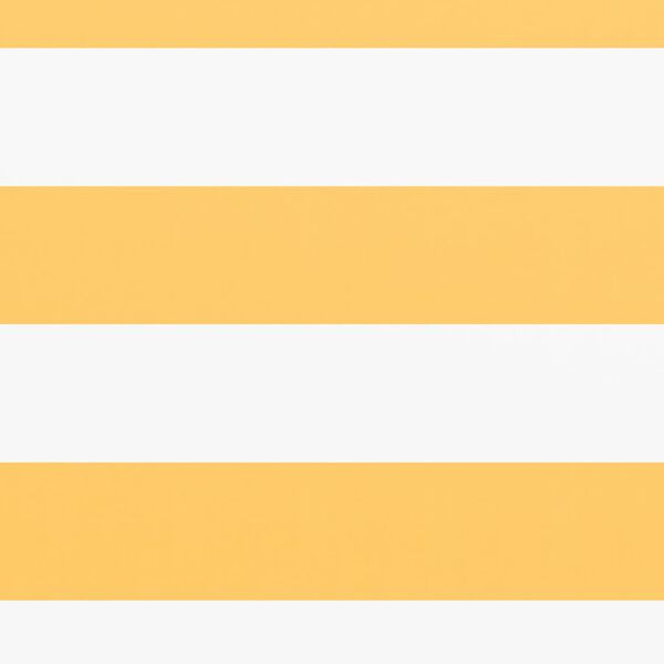 vidaXL Parawan balkonowy, biało-ż&oacute;łty, 75x300 cm, tkanina Oxford