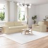 vidaXL Sofa 2 pcs Kremowy