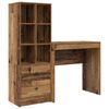 vidaXL Biurko Stare drewno 125,5 x 40 x 127 cm 2 szt.