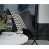 Lesli Living Krzesło motyl Buffalo, 75x75x87 cm, czarne