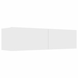 vidaXL Szafka pod TV, biała, 120x30x30 cm, materiał drewnopochodny