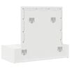 vidaXL Toaletka Biały 83 x 40 x 70 cm Materiał drewnopochodny