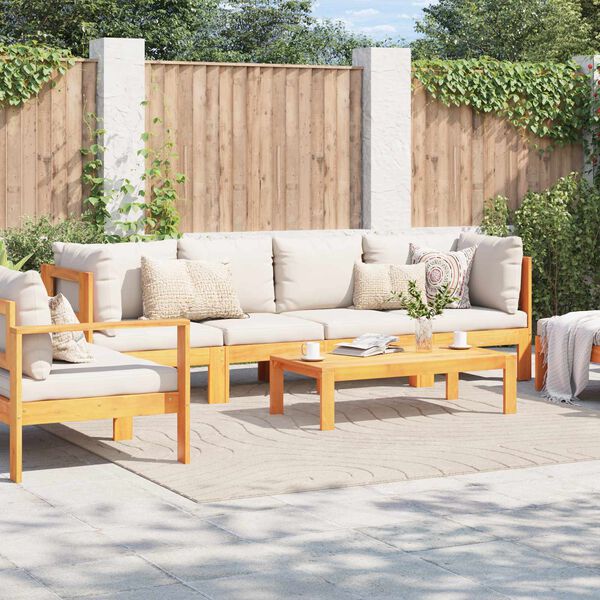 vidaXL Dywany pokojowe Kwadrat PALMERAS Beżowy 240 x 240 cm Poliester