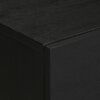 vidaXL Szafka nocna, czarna, 50x33x60 cm, materiał drewnopochodny