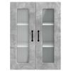 vidaXL Szafka kuchenna Kalmar Betonowy szary 60 x 31 x 80 cm