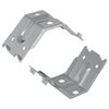 vidaXL Uchwyt 2 Powlekana cynkiem 106 x 55 x 1,5mm Stal