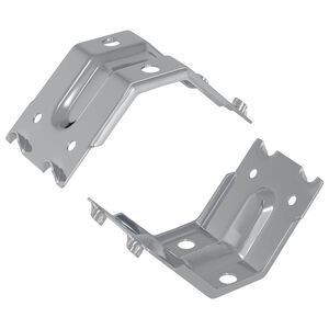 vidaXL Uchwyt 2 Powlekana cynkiem 106 x 55 x 1,5mm Stal