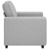 vidaXL Sofa Fotel Cloud Grey 100x77x82 cm Tkanina