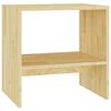vidaXL Szafka nocna, 40x30,5x40 cm, lite drewno sosnowe