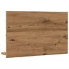 vidaXL Szafka łazienkowa z lustrem, dąb artisan, 60x11x37 cm