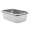 vidaXL Pojemniki gastronomiczne 2 szt. GN 1/1, 150 mm, stal nierdzewna