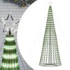 vidaXL Choinka LED 688 LED Zimna biel 300 cm