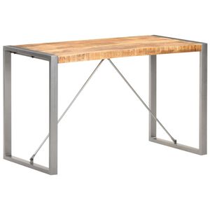vidaXL St&oacute;ł jadalniany, 120x60x75 cm, lite surowe drewno mango