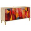 vidaXL Szafka pod telewizor HEESCH 102 x 33 x 50 cm Sonoma