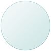 vidaXL Blat stołu szklany, okrągły 400 mm