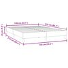 vidaXL Łóżko Box Spring bez materaca Czarne 140x210 cm Aksamit