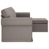 vidaXL Sofa Ciemnoszary