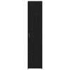 vidaXL Highboard Czarny Dąb 40 x 42,5 x 185 cm