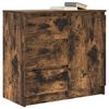 vidaXL Komoda z szufladą Dąb wędzony 71x35x65 cm Drewno klejone