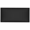 vidaXL Wejściowy zagł&oacute;wek 12 pcs Czarny 30 x 15 cm tkanina