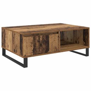 vidaXL Stolik kawowy Stare drewno 90 x 60 x 35 cm Drewno inżynieryjne