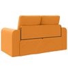 vidaXL Sofa Bed 60cm Ciemny Ż&oacute;łty tkanina
