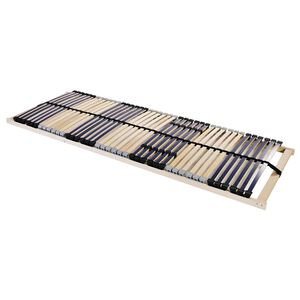 vidaXL Stelaż z listew Brązowy 70 x 190 cm Drewno bukowe