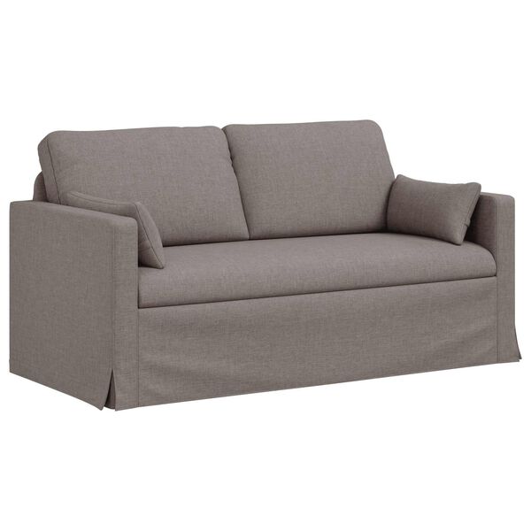 vidaXL Sofa Ciemnoszary