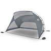 vidaXL Namiot plażowy, szary, 274x178x170/148 cm, poliester 185T