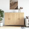 vidaXL Wiszące szafki, 2 szt. kolor dąb sonoma materiał drewnopochodny
