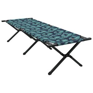 vidaXL Składane Ł&oacute;żko Kempingowe Las 193 x 69 x 45 cm Tkanina Oxford