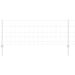 vidaXL Ogrodzenie dzikie z słupkami 25 x 0,8 m (S x W)