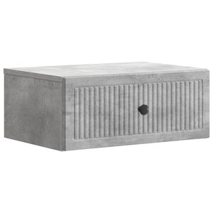vidaXL Szafka Nocna z szufladą Betonowy szary 49 x 34,5 x 20 cm
