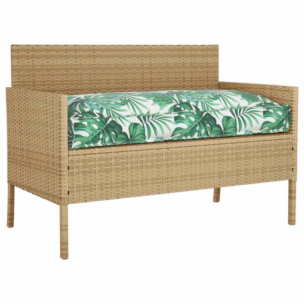 vidaXL Poduszka Liść Wz&oacute;r liścia 120 x 60 x 12 cm Materiał Oxford