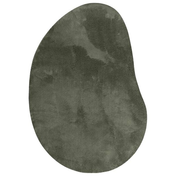 vidaXL Dywany pokojowe HUARTE Leśnozielony 140 x 200 cm Poliester