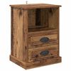 vidaXL Szafka Nocna Stare drewno 36 x 43 x 60 cm Drewno inżynieryjne